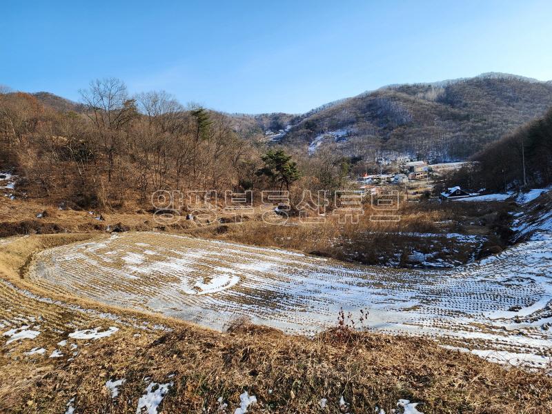 남향으로 탁트이고 완만한 경사에 구거와 접한 6번국도 접근성 좋은 토지_6